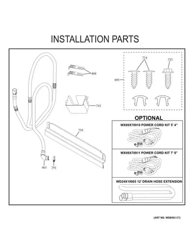 INSTALLATION PARTS