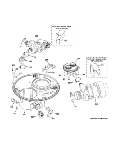 SUMP & MOTOR MECHANISM