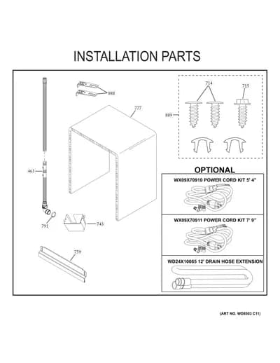 INSTALLATION PARTS