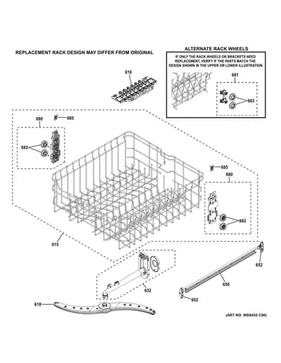 UPPER RACK ASSEMBLY