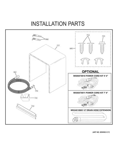 INSTALLATION PARTS
