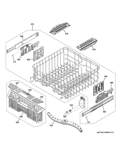 UPPER RACK ASSEMBLY