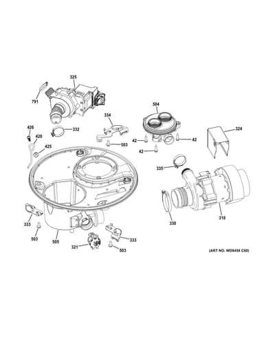 SUMP & MOTOR MECHANISM