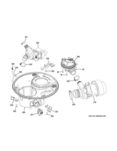 SUMP & MOTOR MECHANISM