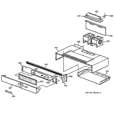 VENT HOOD SECTION