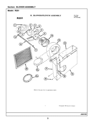 BLOWER ASSEMBLY