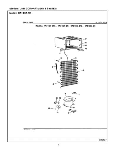 UNIT COMPARTMENT & SYSTEM