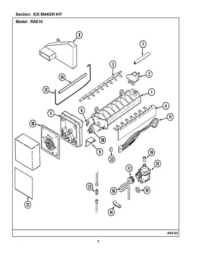 ICE MAKER KIT