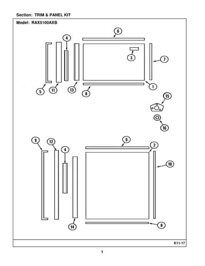 TRIM & PANEL KIT