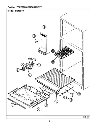 FREEZER COMPARTMENT