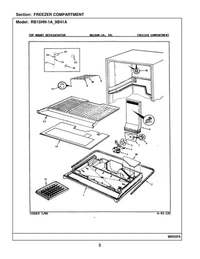 FREEZER COMPARTMENT