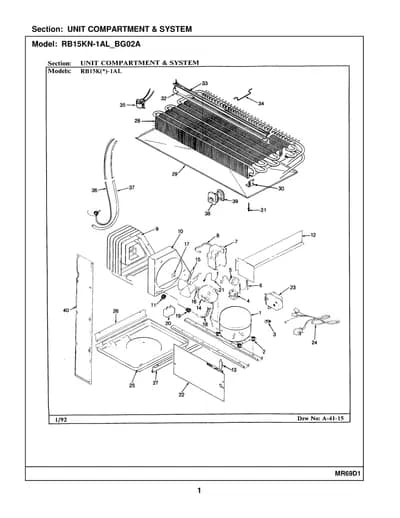 UNIT COMPARTMENT & SYSTEM