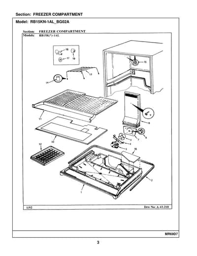 FREEZER COMPARTMENT