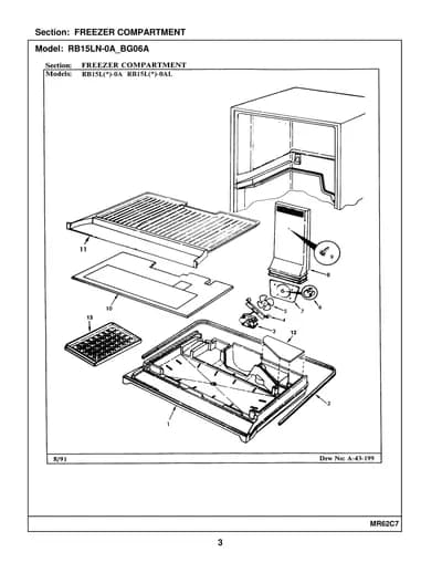 FREEZER COMPARTMENT