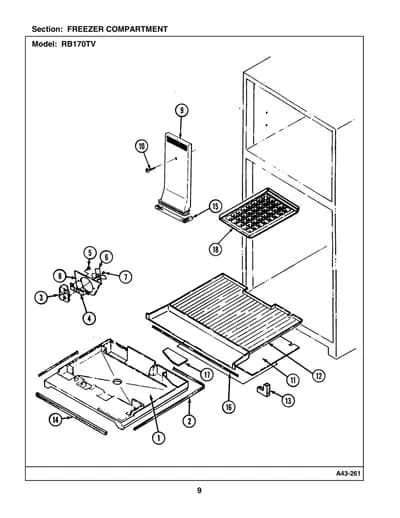 FREEZER COMPARTMENT