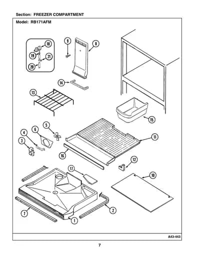 FREEZER COMPARTMENT