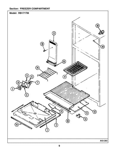 FREEZER COMPARTMENT