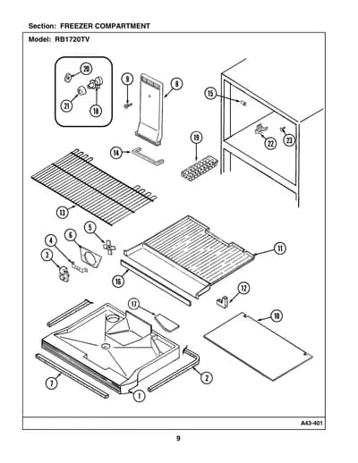 FREEZER COMPARTMENT