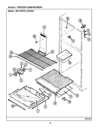 FREEZER COMPARTMENT
