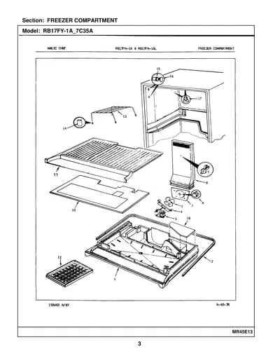 FREEZER COMPARTMENT