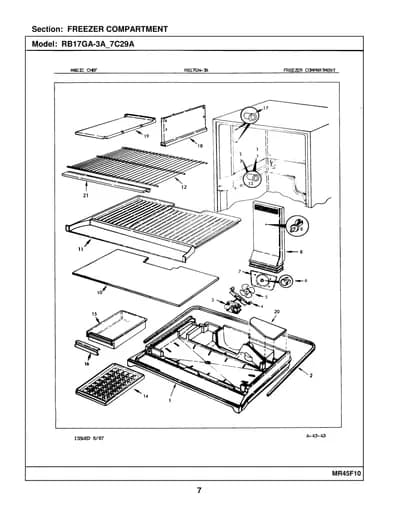 FREEZER COMPARTMENT