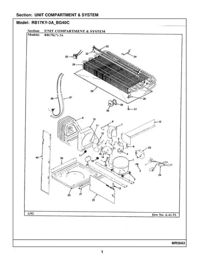UNIT COMPARTMENT & SYSTEM