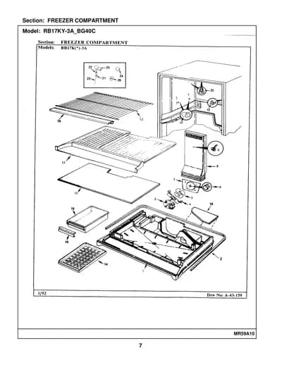 FREEZER COMPARTMENT
