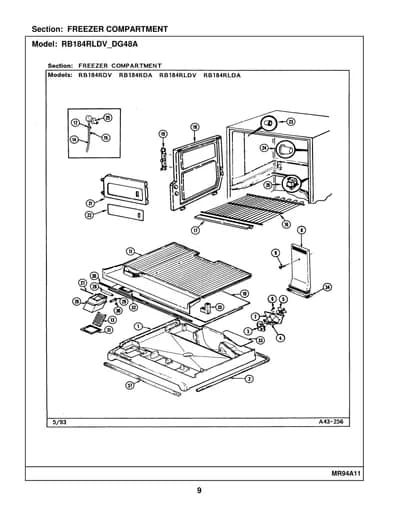 FREEZER COMPARTMENT