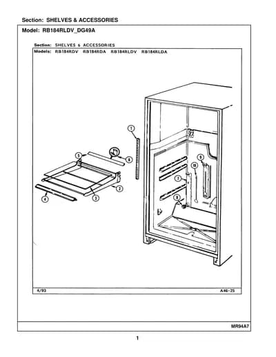 SHELVES & ACCESSORIES