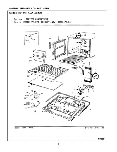 FREEZER COMPARTMENT