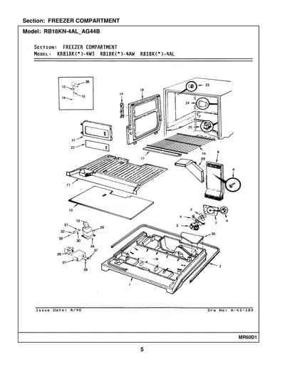 FREEZER COMPARTMENT