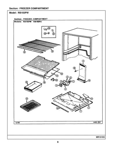 FREEZER COMPARTMENT
