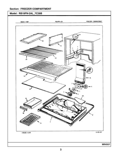 FREEZER COMPARTMENT