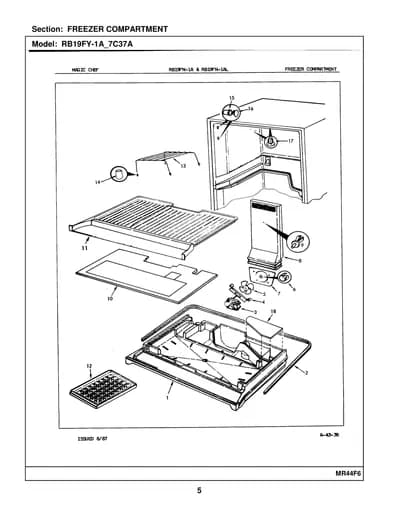 FREEZER COMPARTMENT