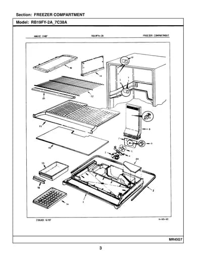 FREEZER COMPARTMENT