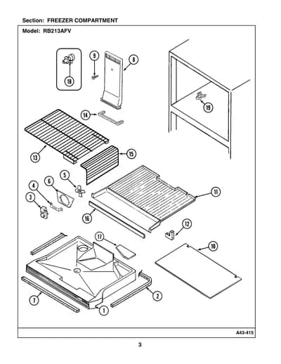 FREEZER COMPARTMENT