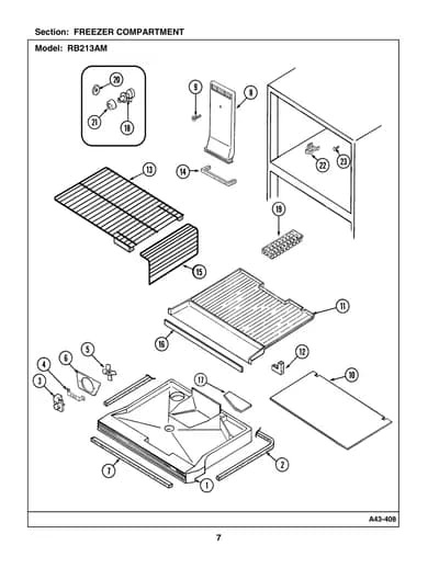 FREEZER COMPARTMENT