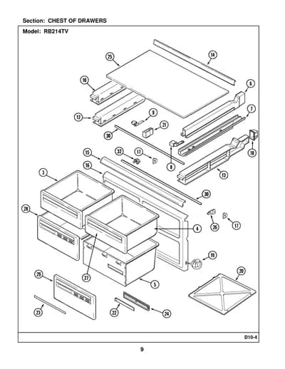 CHEST OF DRAWERS