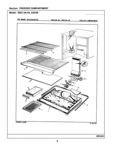 FREEZER COMPARTMENT