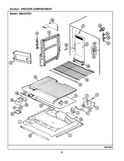 FREEZER COMPARTMENT