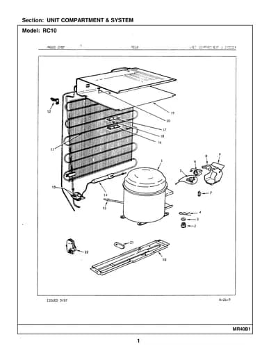 UNIT COMPARTMENT & SYSTEM