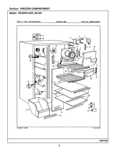 FREEZER COMPARTMENT