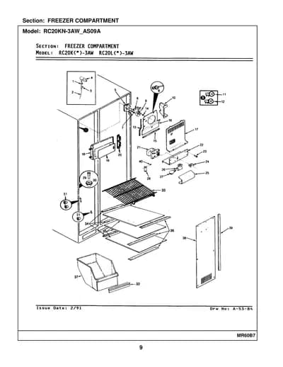 FREEZER COMPARTMENT