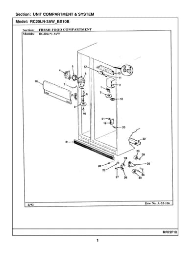 UNIT COMPARTMENT & SYSTEM