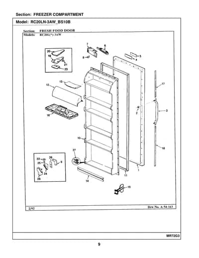 FREEZER COMPARTMENT
