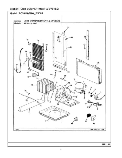 UNIT COMPARTMENT & SYSTEM
