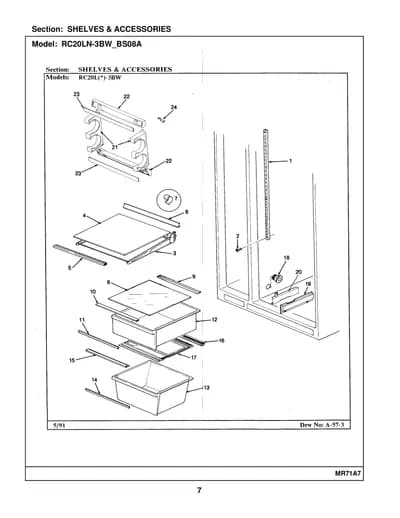 SHELVES & ACCESSORIES