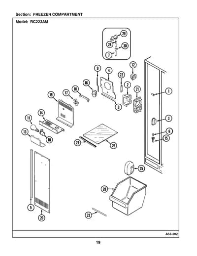 FREEZER COMPARTMENT
