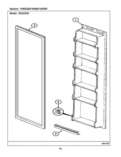 FREEZER INNER DOOR