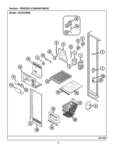 FREEZER COMPARTMENT